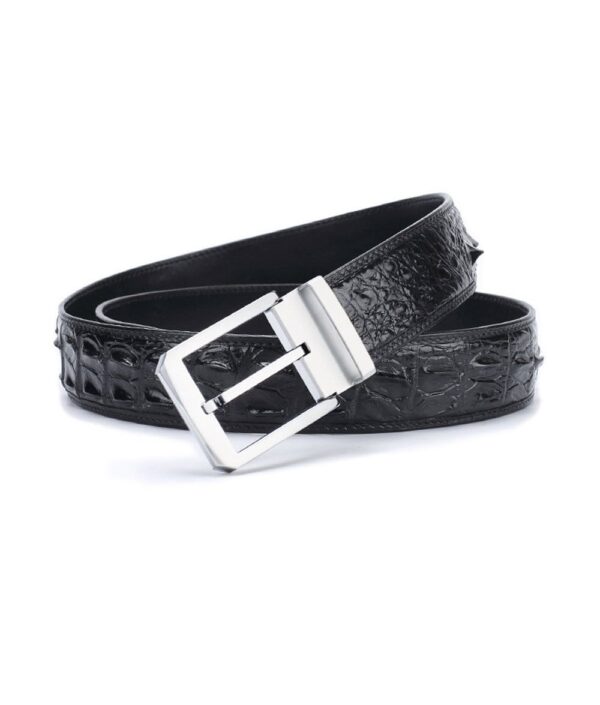 Crocodile Skin Leather Belt 3200 - Image 2