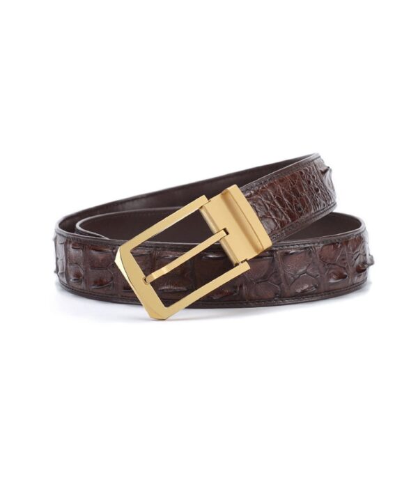 Crocodile Skin Leather Belt 3200 - Image 5