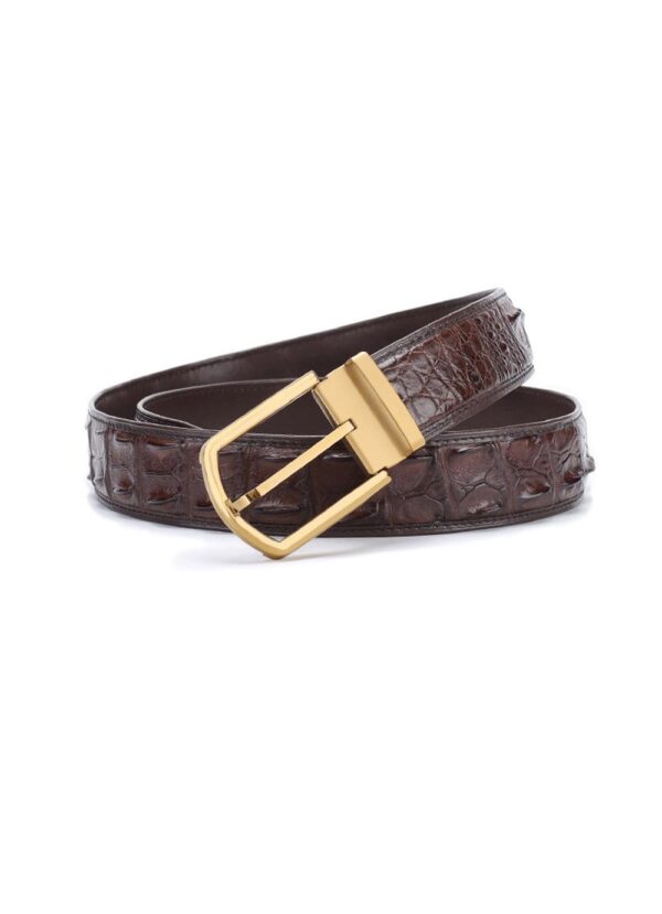 Crocodile Skin Leather Belt 3200 - Image 6