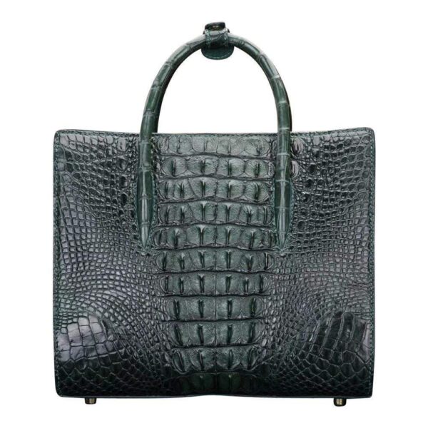 Crocodile Leather  Satchel Shoulder Bag For Women     |  Rossieviren - Image 8