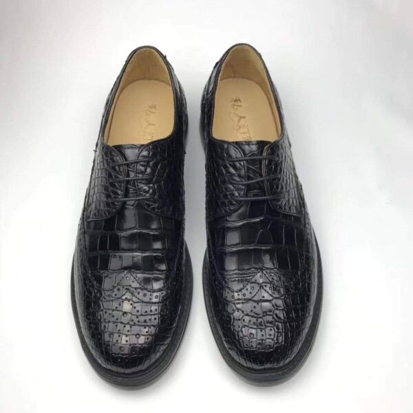 Men's  Crocodile Leather Snakers And Slip On Brogue Front Shoes