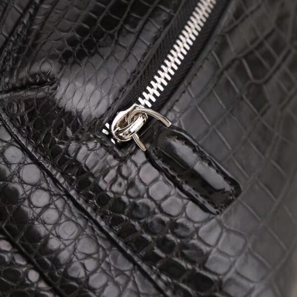 Crocodile Leather Backpack For Women - Image 6