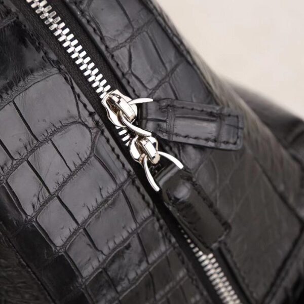 Crocodile Leather Backpack For Women - Image 5