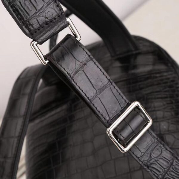 Crocodile Leather Backpack For Women - Image 7