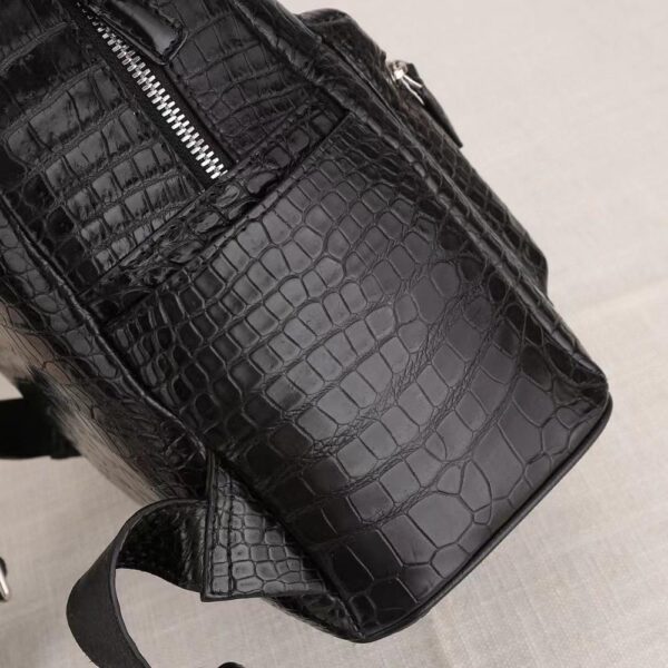 Crocodile Leather Backpack For Women - Image 8